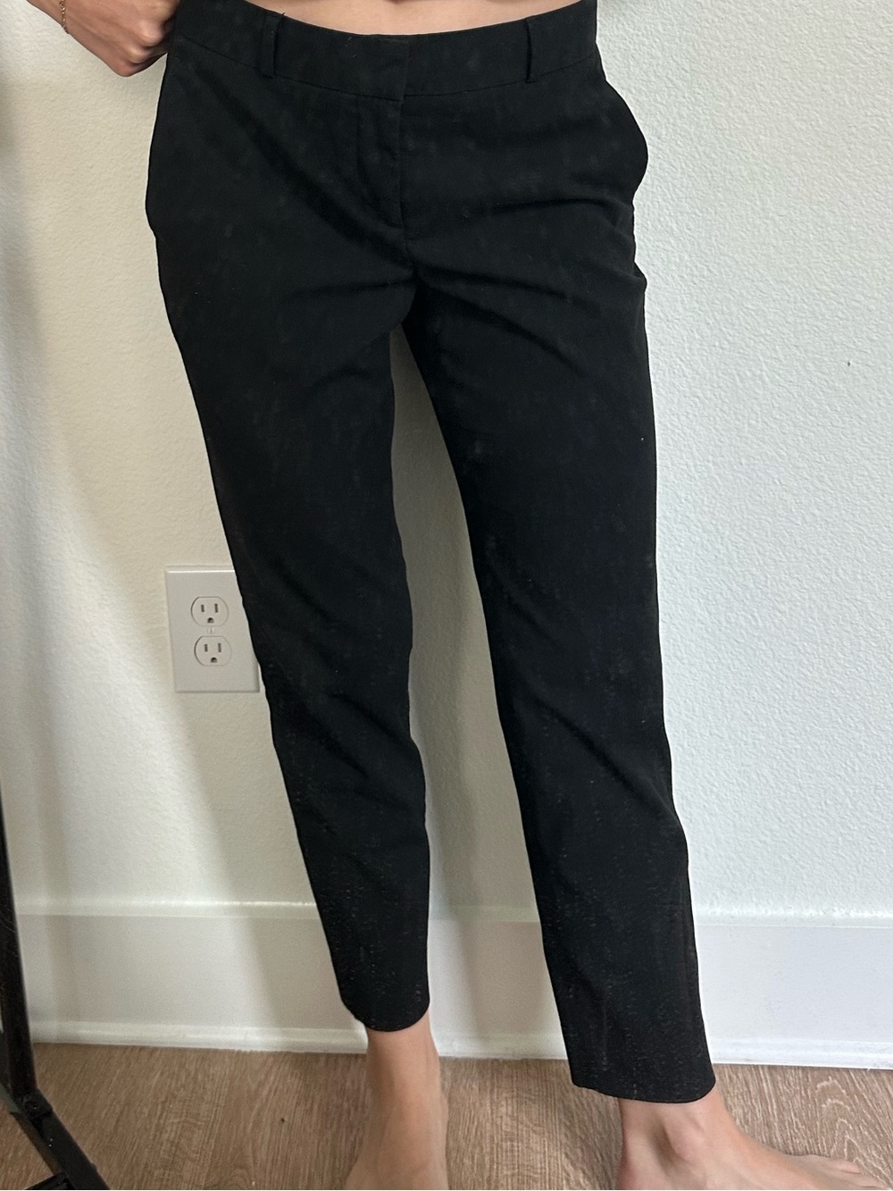 Banana Republic Black Hampton Chinos size 2